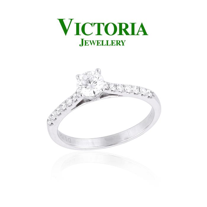 Gambar Cincin Berlian Solitaire GIA Sertifikat VLR612647 Victoria Jewellery dari Victoria Jewellery Online Kota Administrasi Jakarta Selatan Tokopedia