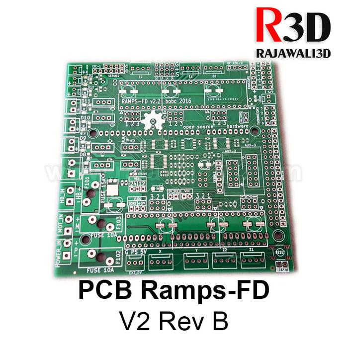 Panel Db Ramp 2 Jual Prototype PCB Ramps-FD Ramps FD V2 Rev B PCB Board - Kab ...