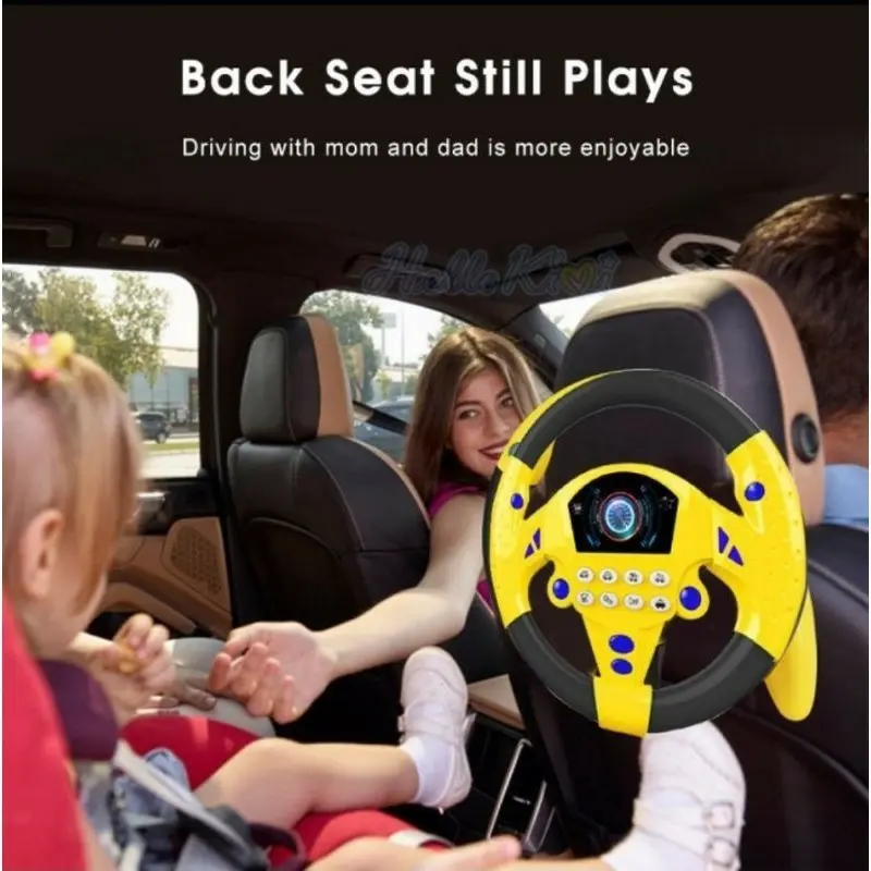 Mainan Anak Setir Setiran Mobil Steering Racing Wheel Driver Mainan