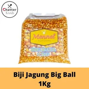 Biji Jagung USA 1kg / Mennel Popcorn Big Ball Mushroom / Biji Popcorn