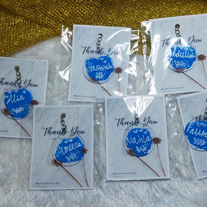 Gambar GANCI AKRILIK BULAT/KOTAK COSTUM/LETTERING AKRILIK dari gadisbeauty Kota Administrasi Jakarta Selatan Tokopedia