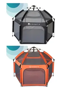 Growth Auto Hexagon Playpen - Alat Rekreasi Olahraga & Aktivitas Outdo