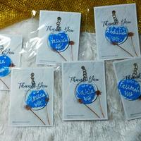 Gambar GANCI AKRILIK BULAT/KOTAK COSTUM/LETTERING AKRILIK dari gadisbeauty Kota Administrasi Jakarta Selatan 2 Tokopedia