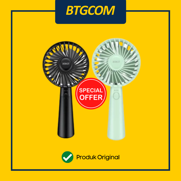 Gambar Robot RT-BFS1 Kipas Angin Handheld Portable Mini Fan dari btgcom Kota Denpasar Tokopedia