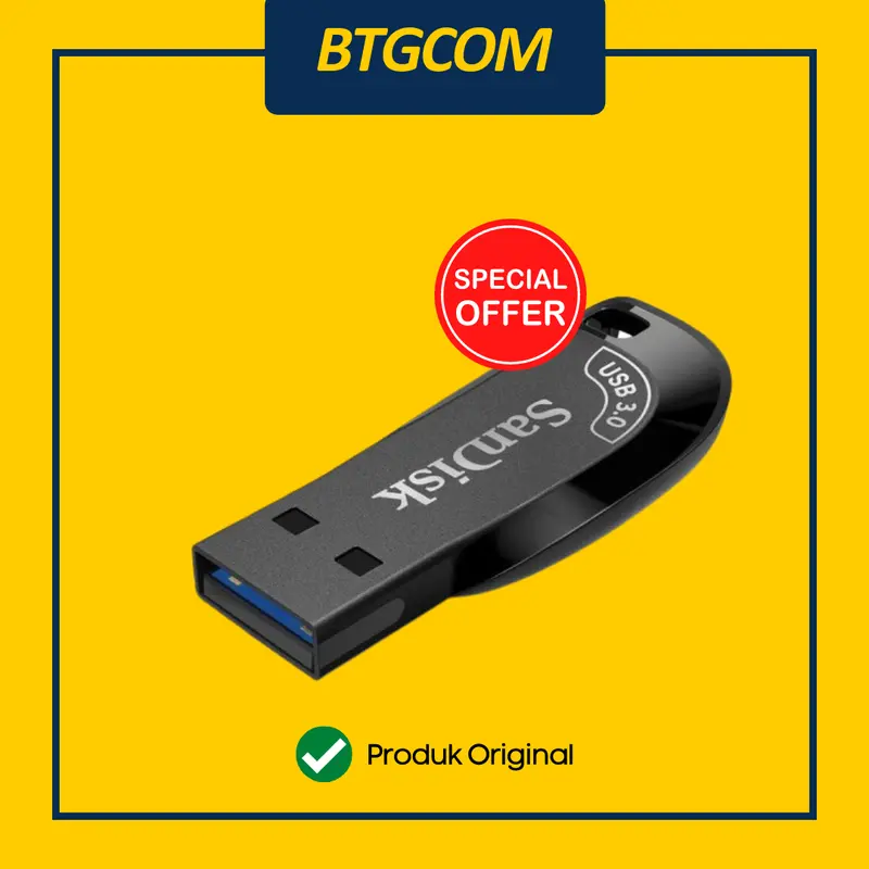 Sandisk Ultra Shift USB 3.2 32GB Flashdisk FD Original Ori CZ410 Storage