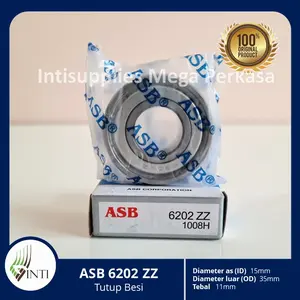 Bearing ASB 6202 ZZ Asli Laher