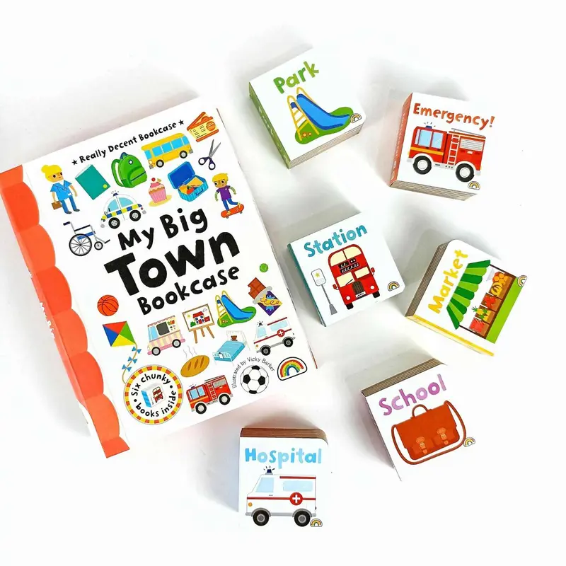 My Big Town Bookcase 6 Board Book 0