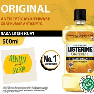 LISTERINE Original Antiseptic Mouthwash 500 ml