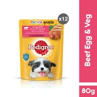 Gambar Pedigree Pouch Puppy 80gr Makanan Anjing Basah - Isi 12 dari Pedigree Official Store Kota Tangerang 1 Tokopedia