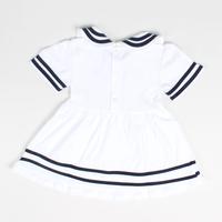 Gambar BANANA Dress Bayi Perempuan Sailor Bodir Perahu Krah Pelipit - Putih, S dari BANANA Official Store Kota Administrasi Jakarta Timur 3 Tokopedia