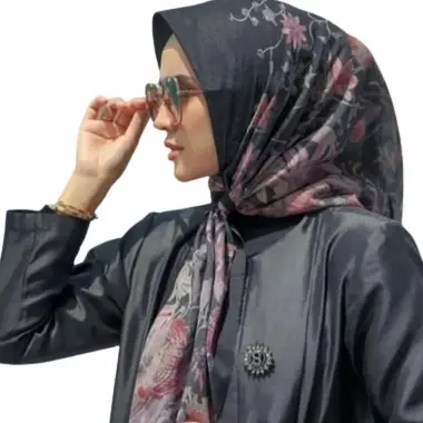 Zullaikhahijab Dubai series like Button scarves pakai plat B