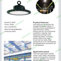 Gambar Lampu Ufo LED 100 watt lampu highbay gudang 100 watt w SNI warm white dari Into Led Kota Administrasi Jakarta Barat 2 Tokopedia