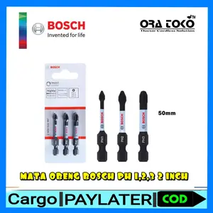 BOSCH MATA OBENG PH1 PH2 PH3 X 50MM IMPACT (BIJIAN)