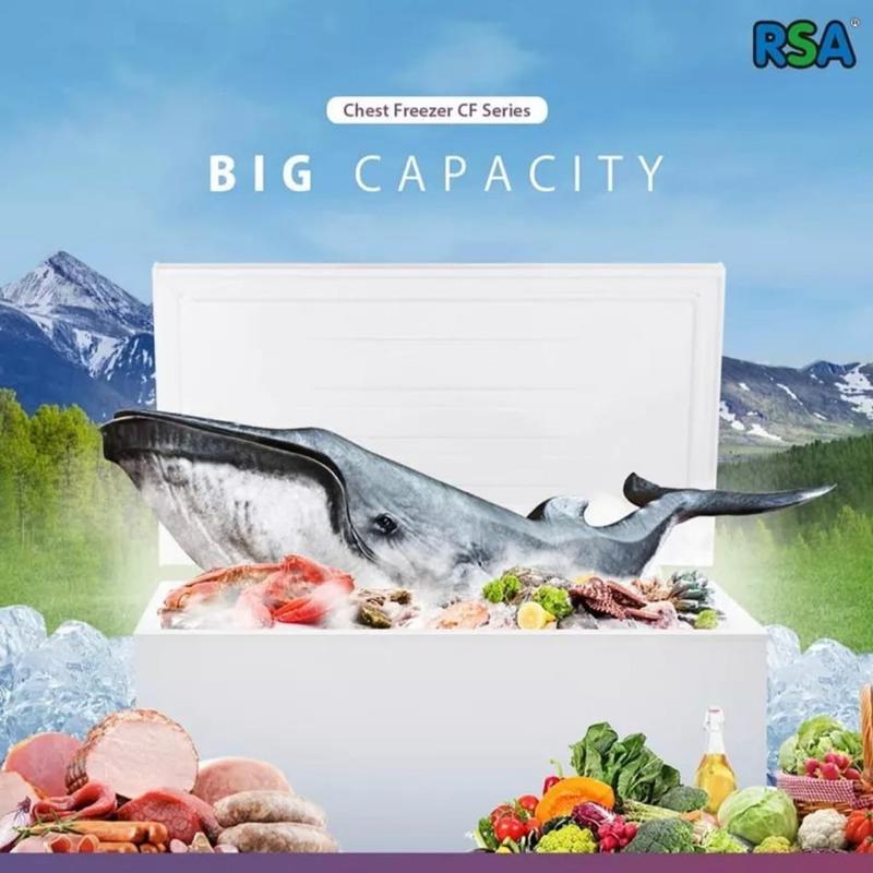 Chest Freezer RSA 600 Liter Cf600 Cooler Box 600L RSA Cf 600 RSA CF600 ...