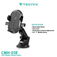 Gambar Tecnix CMH-018 Car Holder Universal 360° Mobile Phone Stand - CMH-018 dari MMCROXY Kota Administrasi Jakarta Pusat 3 Tokopedia