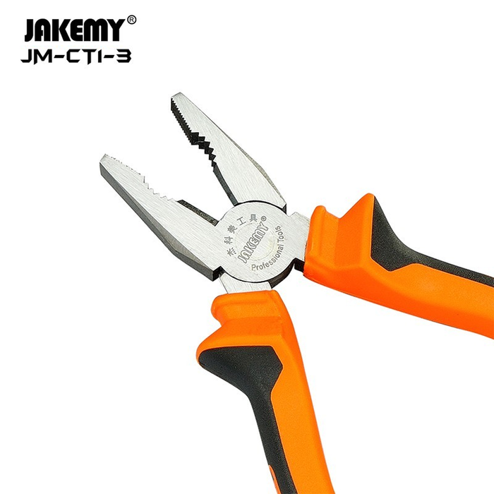 Gambar Jakemy JM-CT1-3 6 Inch Tang Wire Cutter Combination Pliers dari Jakemy Official Store Kab. Tangerang Tokopedia