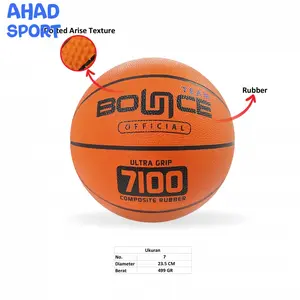 Bola Basket BOUNCE 7100 Basketball Rubber Size 7