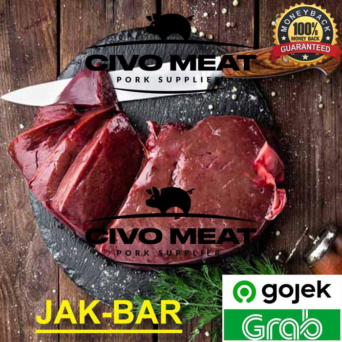 Gambar Hati Babi / Pork Liver 1kg dari Civo Meat Jakarta Barat Kota Administrasi Jakarta Barat Tokopedia