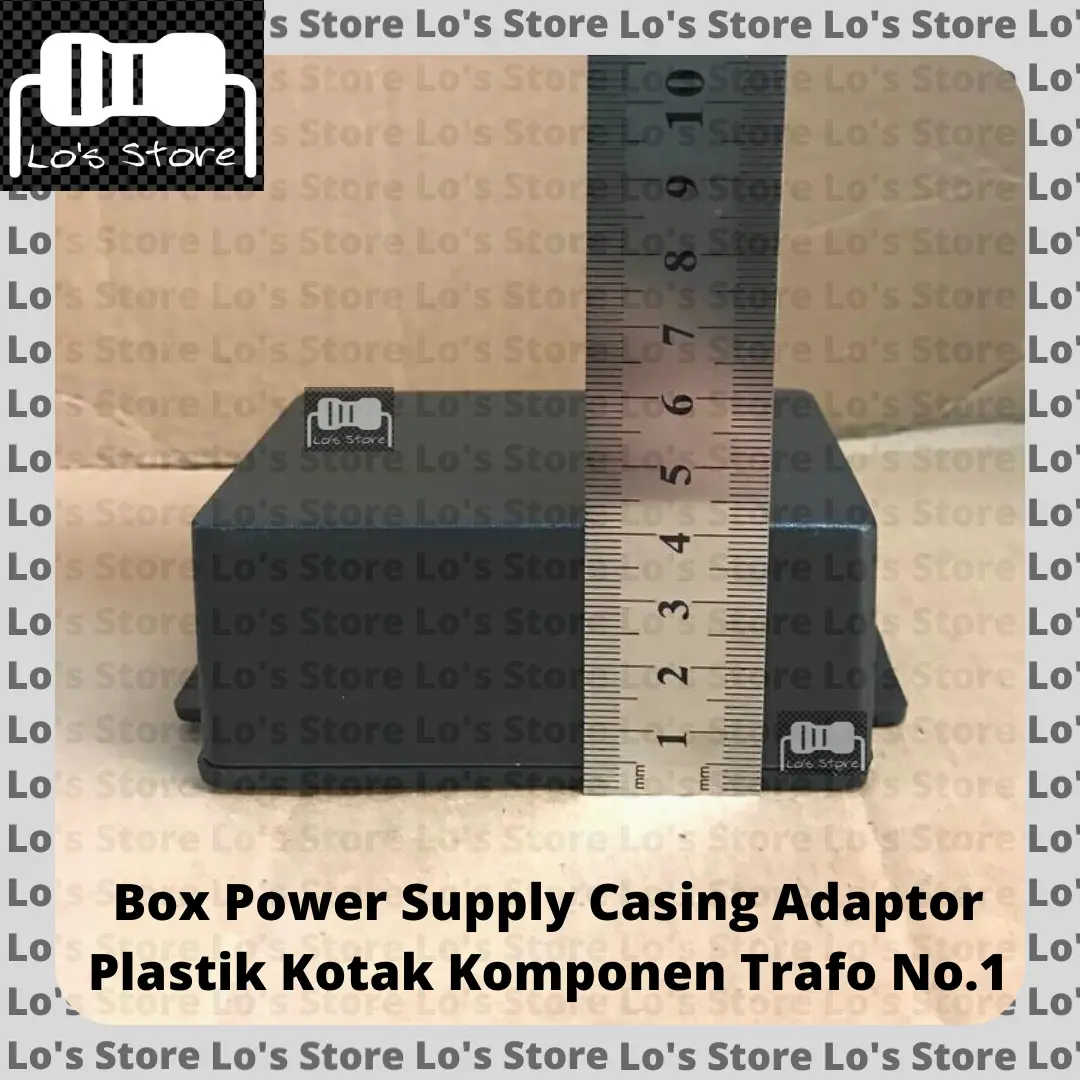 Box Power Supply Casing Adaptor Plastik Kotak Komponen Trafo No.1