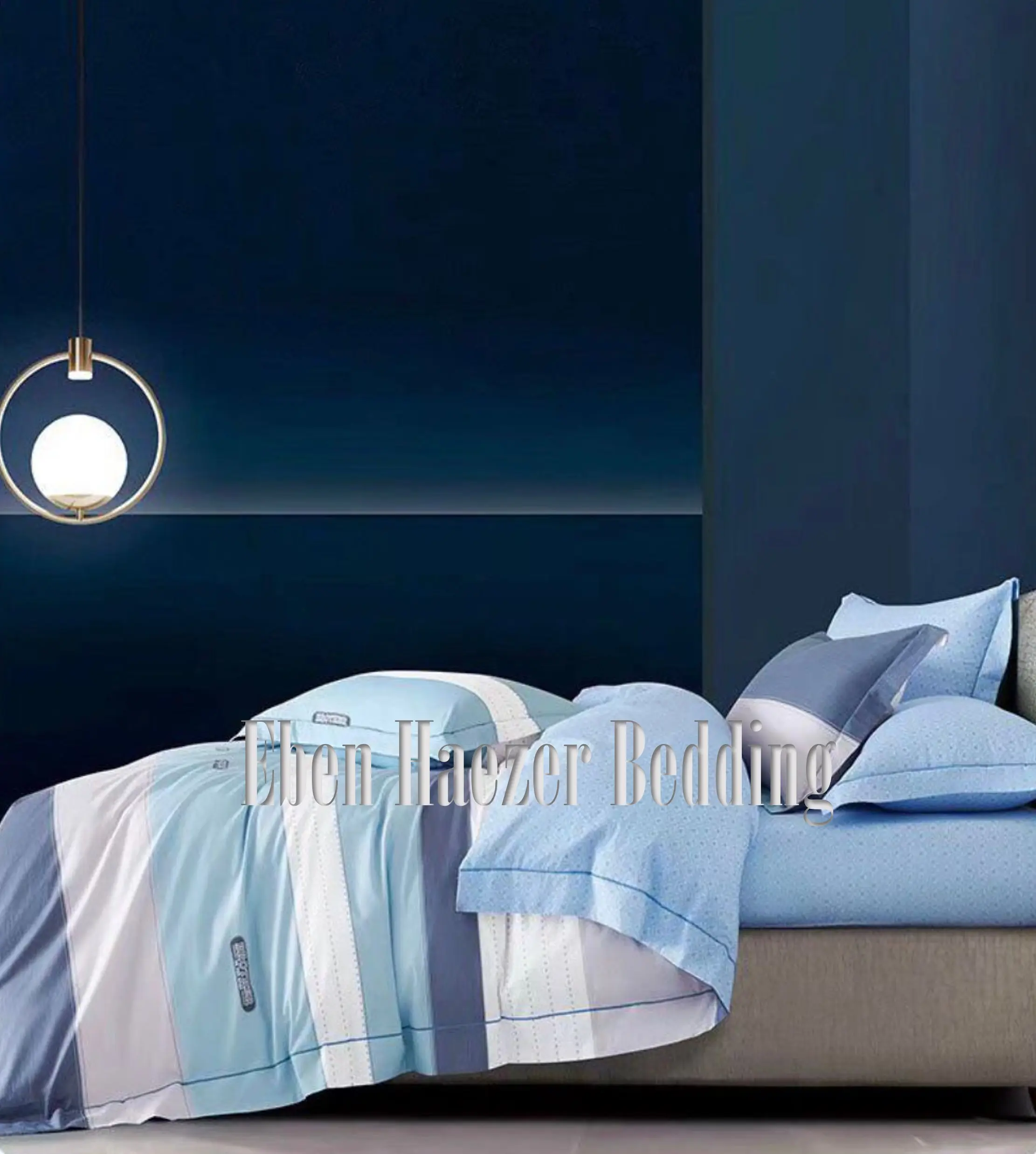 Bedcover Katun Jepang KJP Aquamarine - 150x240 cm