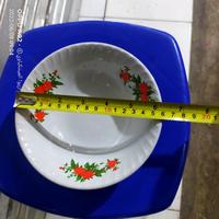 Gambar mangkok keramik mangkok bubur mangkok kembang ukuran 6inchi (±15.5cm) dari ar rahman perabot Kota Bekasi 2 Tokopedia