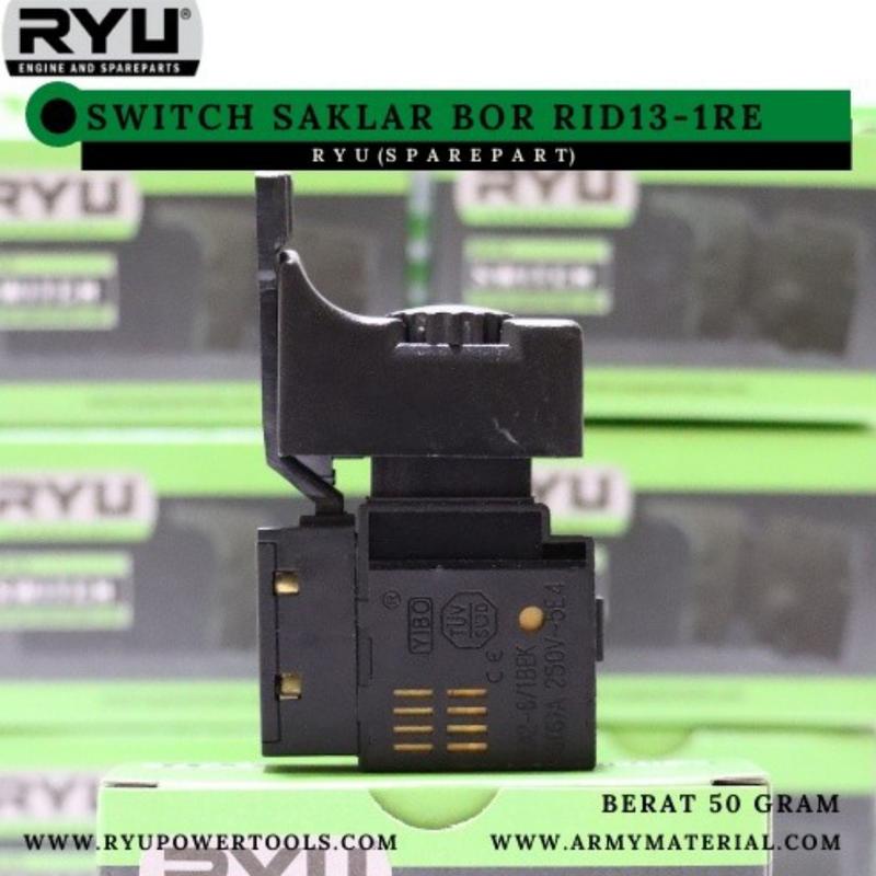Saklar bor RYU 10mm dan 13mm Switch bor bolak balik - Shop | Tokopedia