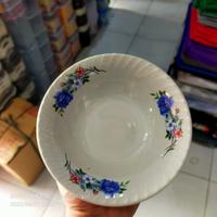 Gambar mangkok keramik mangkok bubur mangkok kembang ukuran 6inchi (±15.5cm) dari ar rahman perabot Kota Bekasi 5 Tokopedia