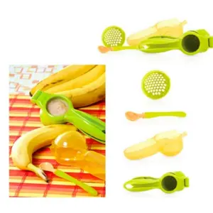 Nuby Garden Fresh Fruit & Veggie Press 4m+ Food Maker MPASI Bayi