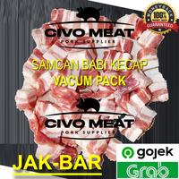 Gambar Samcan Babi Kecap / Pork Belly mentah potong Babi Kecap 500gr dari Civo Meat Jakarta Barat Kota Administrasi Jakarta Barat 1 Tokopedia