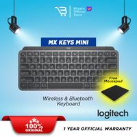 Gambar Logitech MX Keys Mini Wireless Illuminated Keyboard - Graphite dari Blisatu.id Kota Administrasi Jakarta Pusat 5 Tokopedia