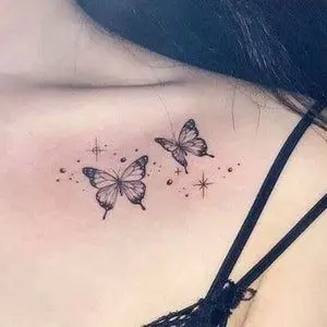 Tato KupuKupu Anti Air / Tattoo Temporary Waterproof