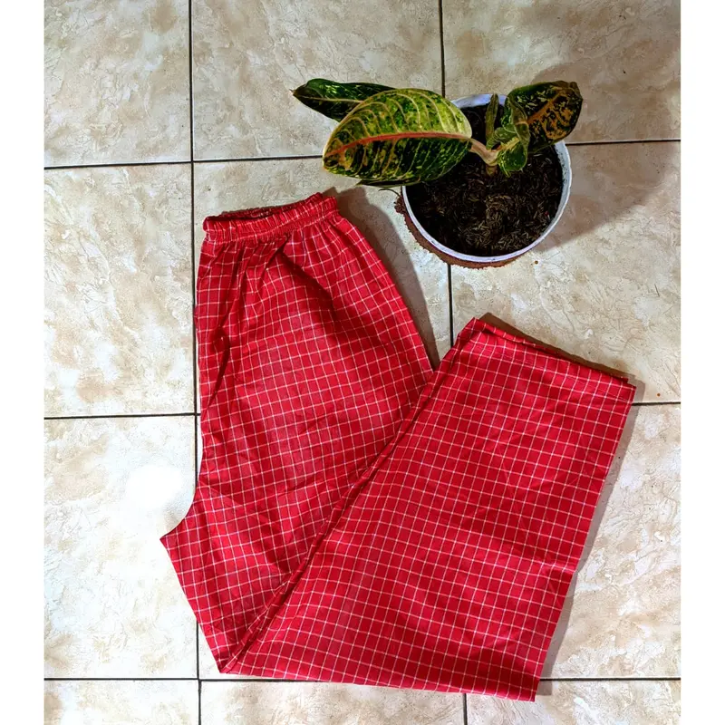Celana Panjang Celpan Tidur Harian Pria Wanita Ukuran Jumbo fit XL 3