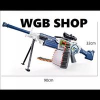 Gambar Mainan Tembakan M249 Automatic Brand Lehui Dart Blaster - Shell Tambahan dari WGB SHOP Kota Administrasi Jakarta Utara 3 Tokopedia