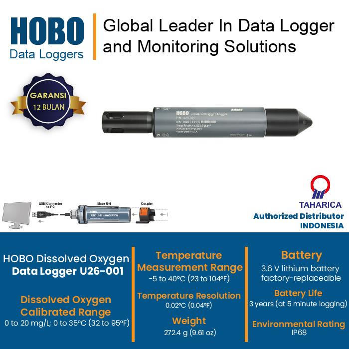 Gambar Dissolved Oxygen Data Logger HOBO U26-001 dari Raya Stock Kota Administrasi Jakarta Timur Tokopedia