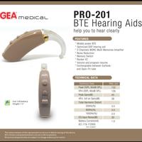 Gambar GEA - Hearing Aid PRO 201 BTE (Behind The Ear) | Alat Bantu Dengar dari INTI MEDIKA STORE Kota Bandung 2 Tokopedia