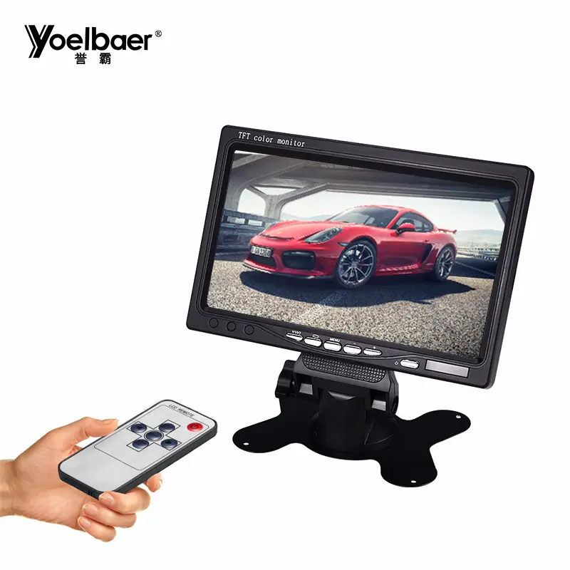 Layar monitor mobil TFT LCD 7 INCH