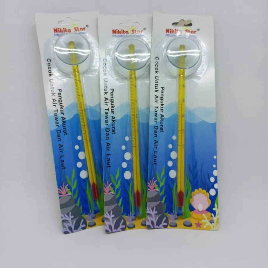 THERMOMETER AQUASCAPE AQUARIUM LIDI MURAH