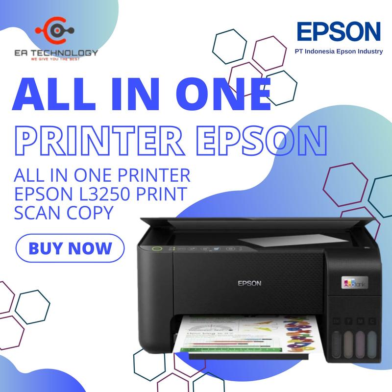 All In One PRINTER EPSON L3250 Print Scan Copy Wi-Fi - Shop | Tokopedia