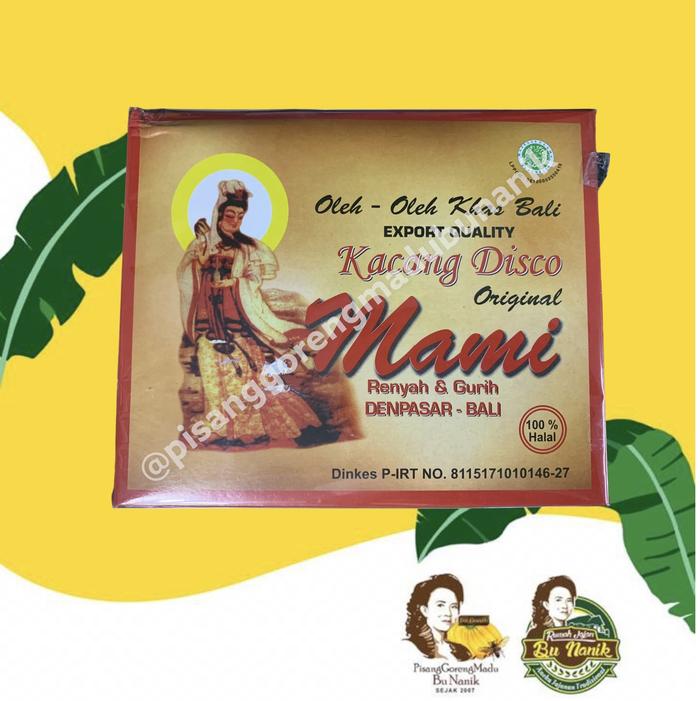 Gambar Kacang Disco Mami Bali Original - DAUN JERUK dari Pisang Goreng Madu Bu Nanik Kota Administrasi Jakarta Barat Tokopedia