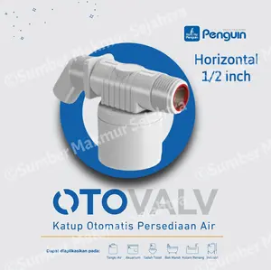 Pelampung Air Otomatis Penguin Otovalv Horizontal 1/2 inch - OVH 50
