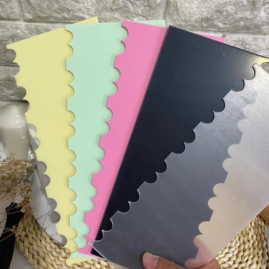 SCRAPPER ARKRILIKALAT BAKING DEKORASI BUTTERCREAM HIAS KUE