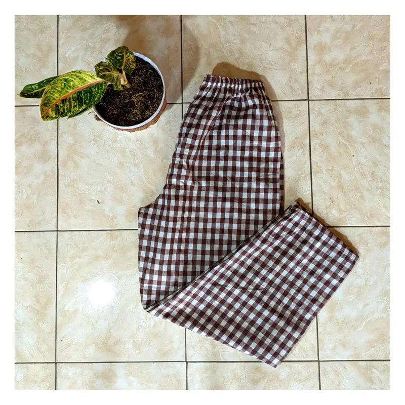 Celana Panjang Celpan Tidur Harian Pria Wanita Ukuran Jumbo fit XL 4