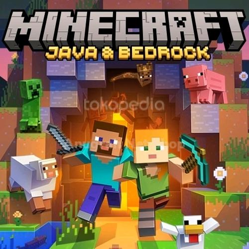 Gambar Minecraft Java & Bedrock / Windows 10 / 11 Edition PC Original REEDEM dari Anugrah Net Shop Kab. Bekasi Tokopedia