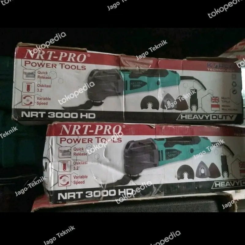 NRT-Pro 3000 HD Mesin Multi Tools Set Oskilasi Oscilatting Cutter NRT 0