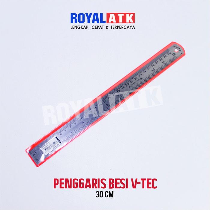 Jual Ruler Stainless / Penggaris Besi V-Tec 30 Cm - Kota Malang - Royal ...