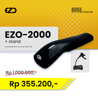 Gambar BARCODE SCANNER 1D EZO-2000 W/USB CABLE & STAND dari TokobarcodeJKT Kota Administrasi Jakarta Pusat 2 Tokopedia