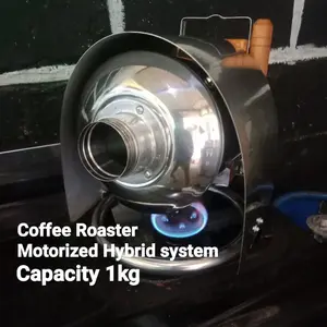 mesin roasting kopi alat sangrai kopi motorized (hybrid)1kg limited