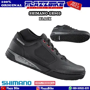 SHIMANO GR9 SH-GR903 BLACK Sepatu MTB Off Road Gravity Gr 9 903 Hitam