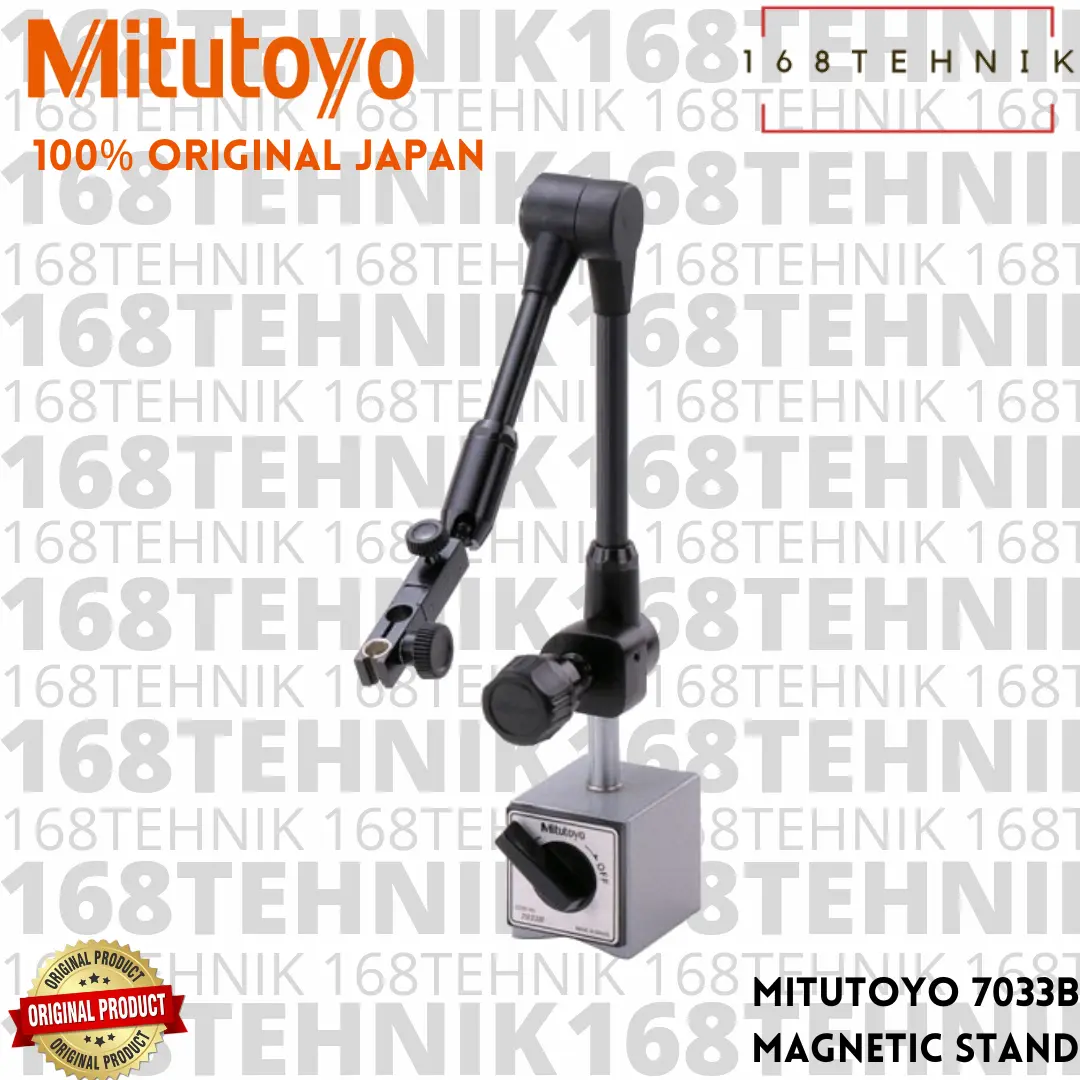 MITUTOYO 7033B UNIVERSAL FLEXIBLE MAGNETIC STAND / MAGNETIC BASE