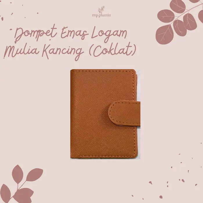 Gambar Card holder / Dompet Kartu Emas Logam Mulia Antam UBS Minigold-Kancing - Navy dari ghania gallery_NEW Kota Bekasi 5 Tokopedia